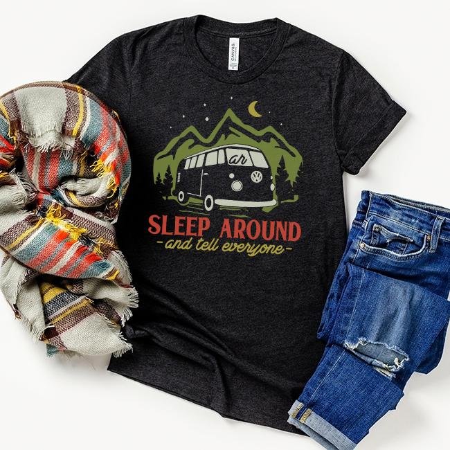 Sleep Around And Tell Everyone Tee - Alley & Rae Apparel