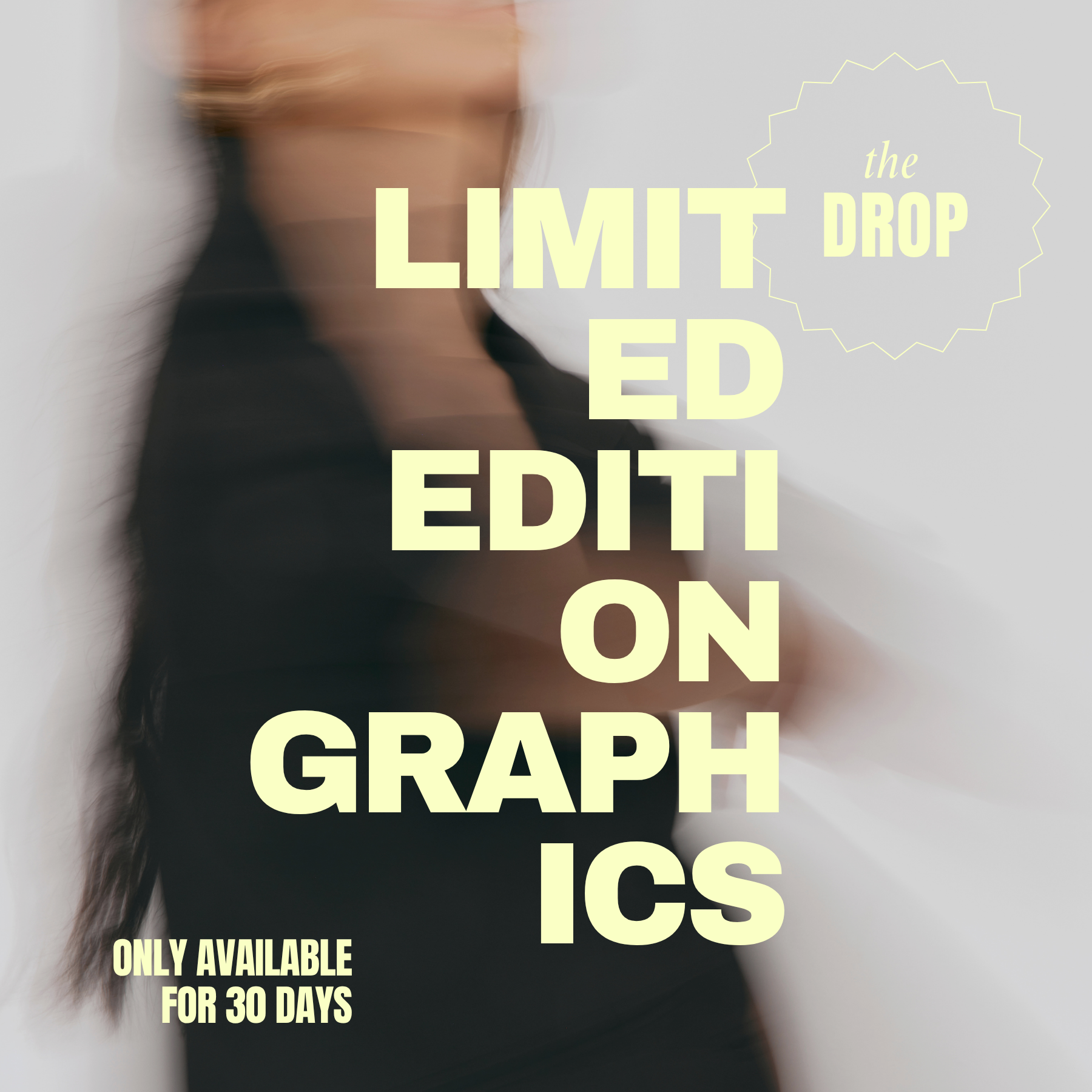 The Drop | Limited Edition Tees – 30 Days Only