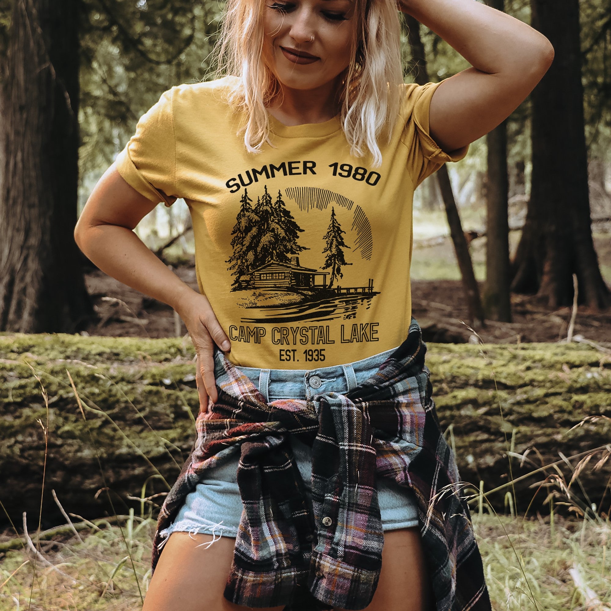 Camp Crystal Lake Lightweight Tee