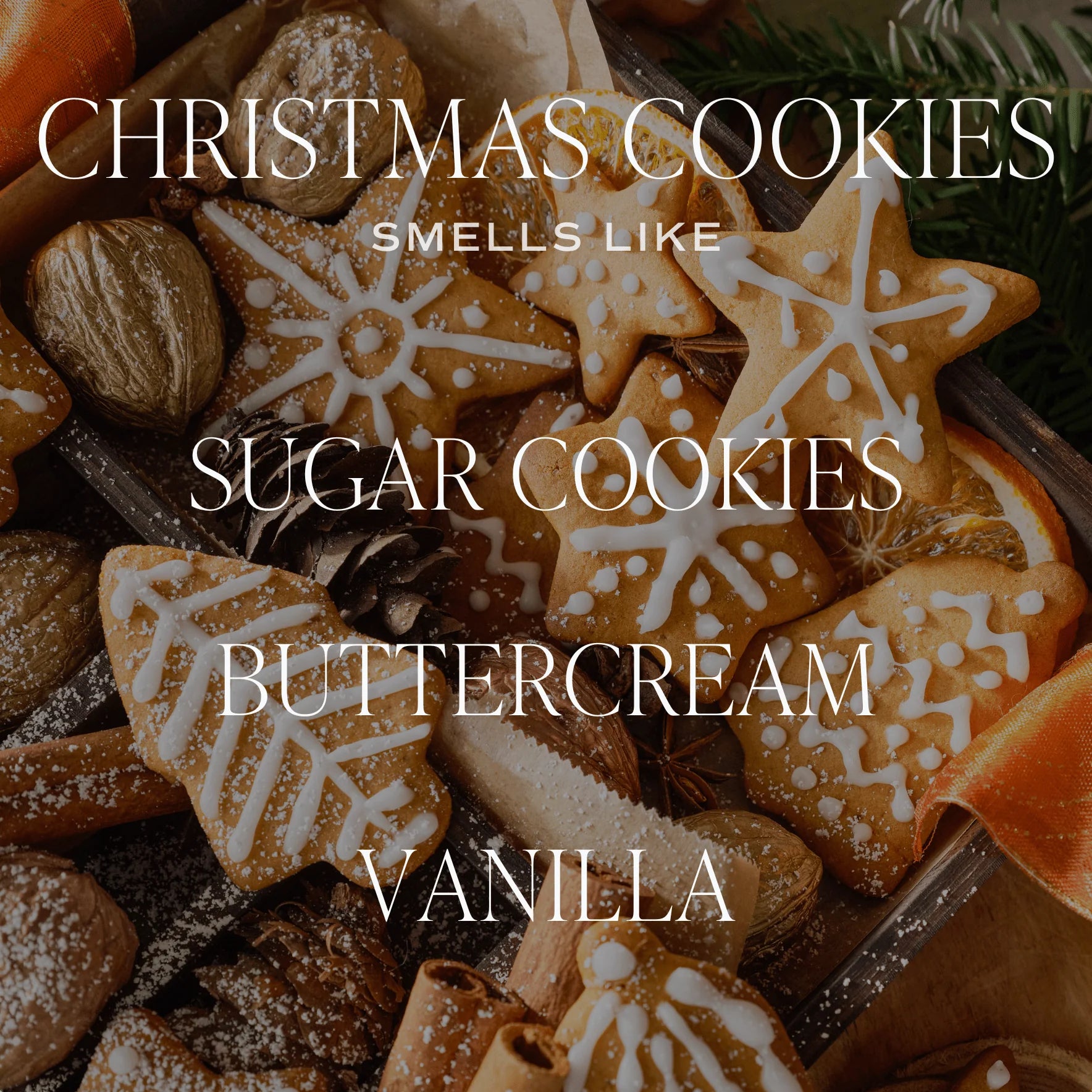 Christmas Cookies Candle – Holiday Sugar Cookie Scent | Cozy Christmas Gift