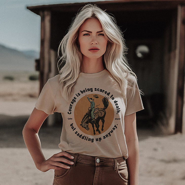 Courage Lightweight Cowboy Tee (Wholesale)