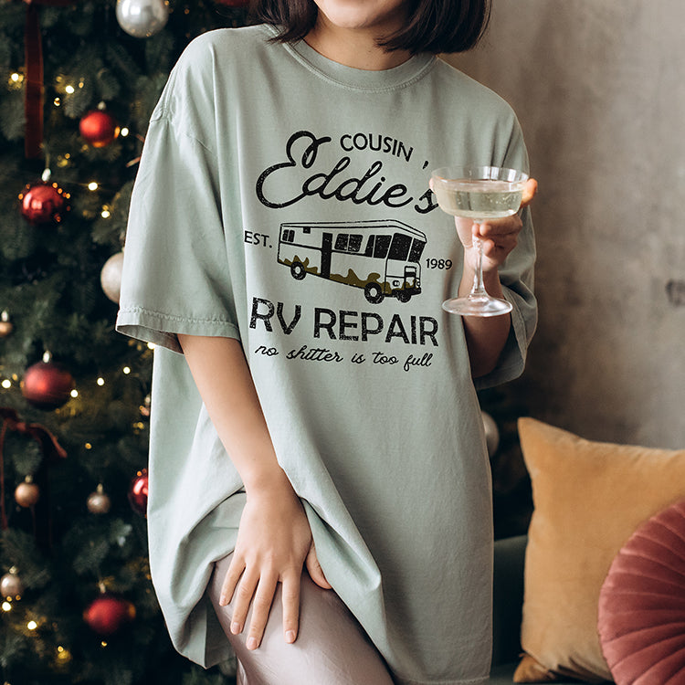 Cousin Eddie's RV Repair Heavyweight Tee (Wholesale)