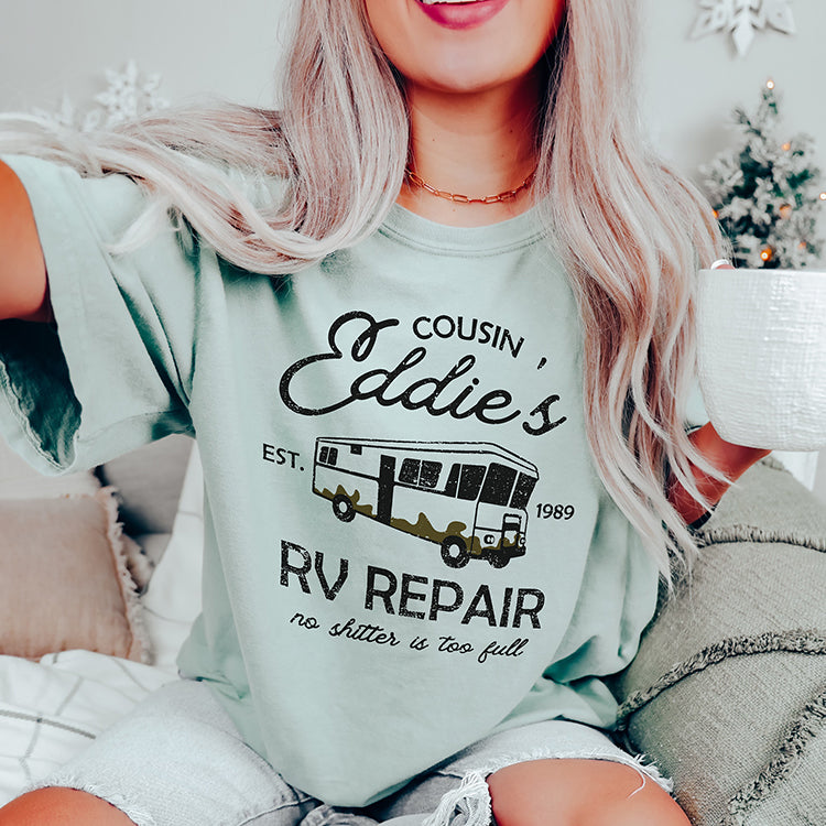 Cousin Eddie's RV Repair Heavyweight Tee (Wholesale)