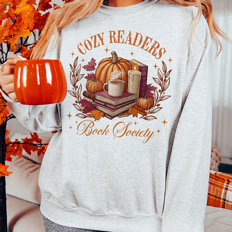 Cozy Readers Book Society Crewneck