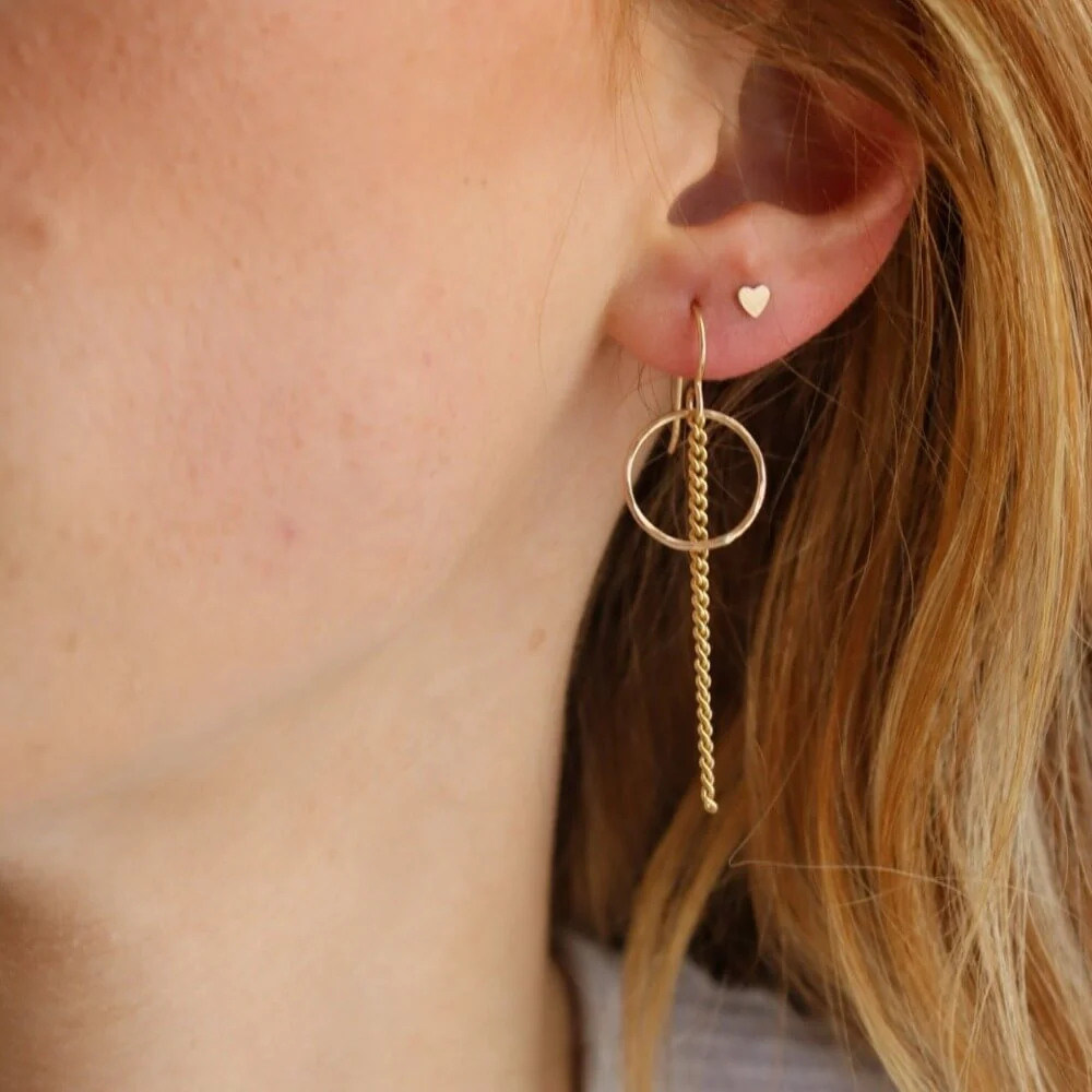 Eternity Drop Earrings