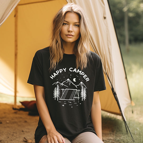 Happy Camper Lightweight Tee