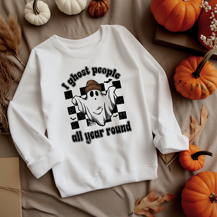 I Ghost People All Year Round Crewneck