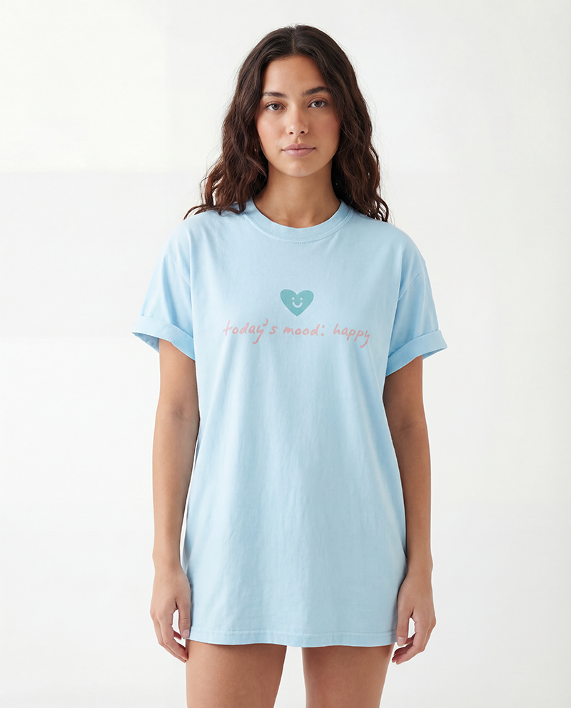 Love Yourself Tee - Chambray