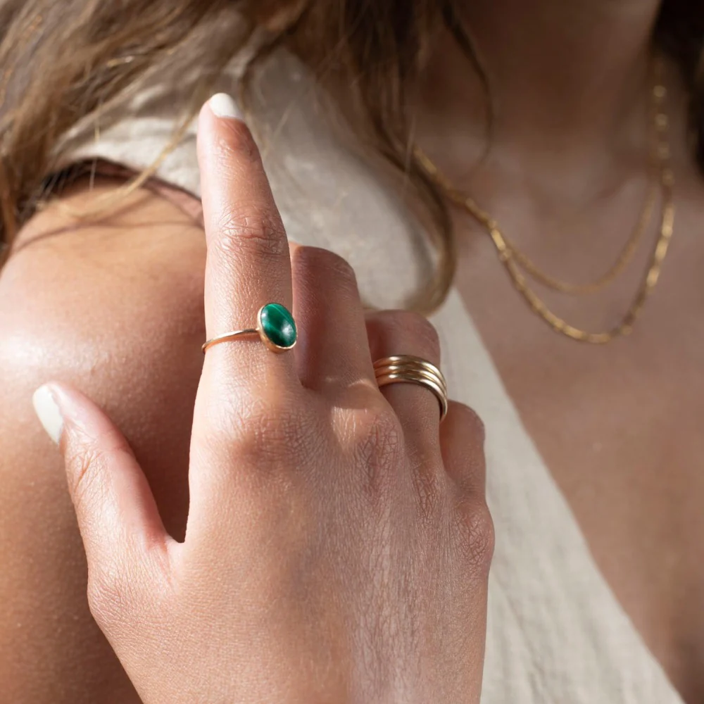 Malachite Ring