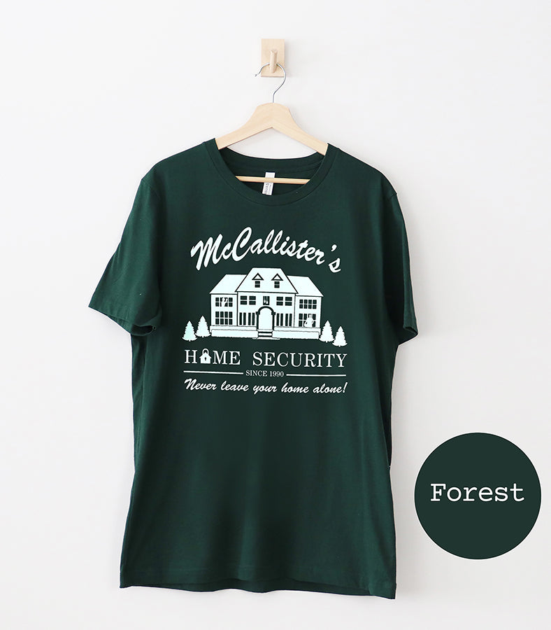 McCallister's Home Security Lightweight Christmas Tee