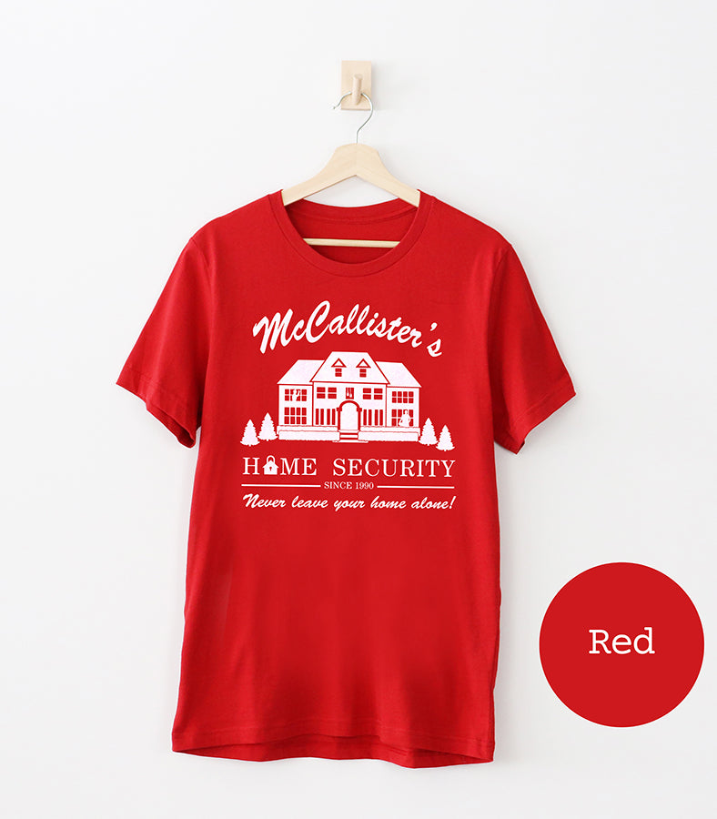 McCallister's Home Security Lightweight Christmas Tee