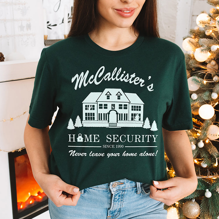 McCallister's Home Security Lightweight Christmas Tee