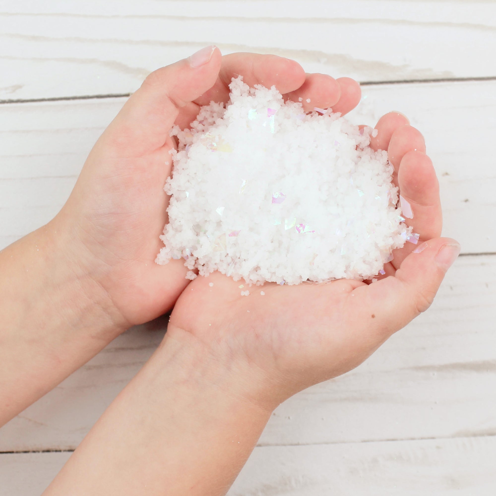 North Pole Snow Kit – Magic Just Add Water Holiday Activity, Sensory Snow for Kids