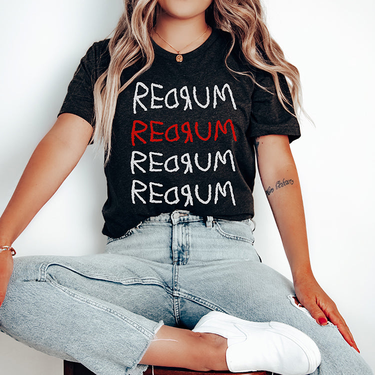 Redrum Lightweight Halloween Tee