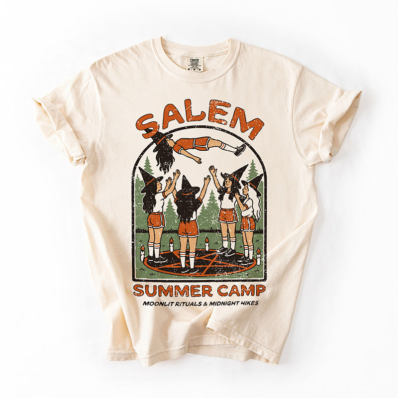 Salem Summer Camp Witchy Graphic Tee