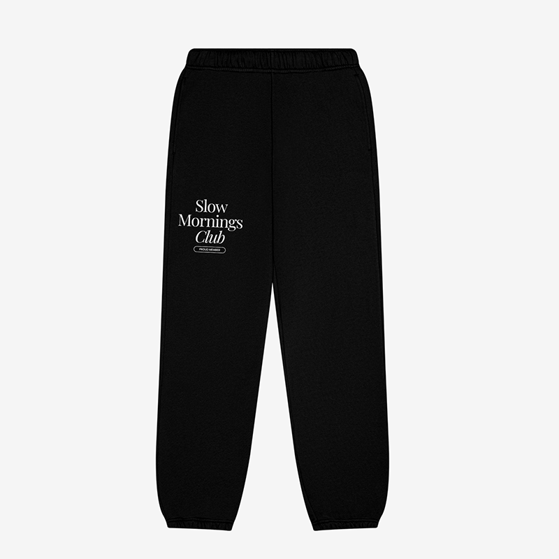 Slow Mornings Club Sweatpants | Cozy Coffee Lounge Joggers