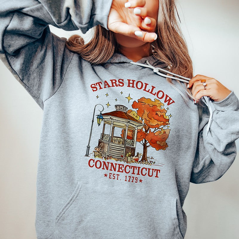 Stars Hollow Connecticut Hoodie – Unisex Pullover