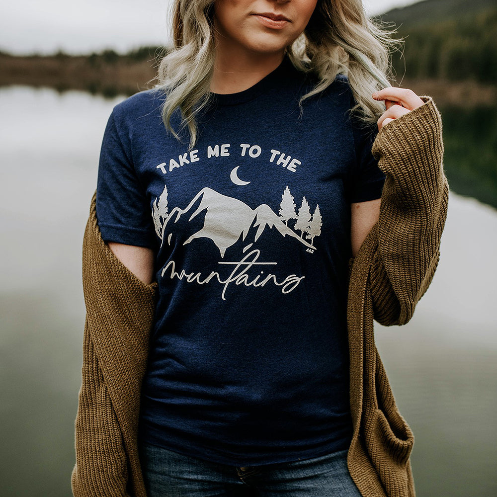 Take Me To The Mountains Lightweight Tee