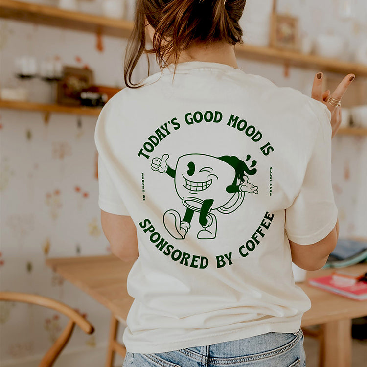 Today's Good Mood Sponsored By Coffee Heavyweight Tee