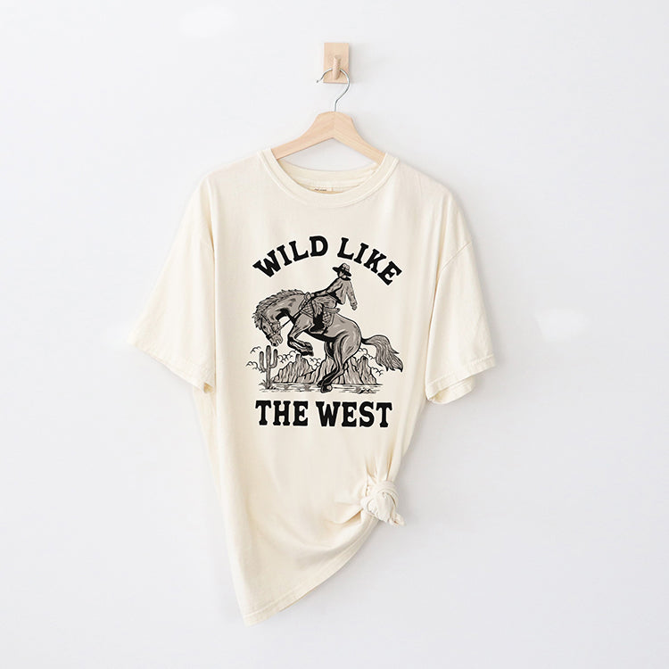 Wild Like The West Heavyweight Tee - Final Sale