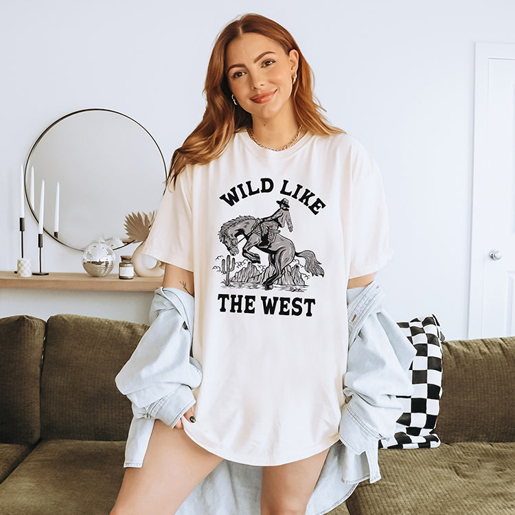 Wild Like The West Heavyweight Tee - Final Sale