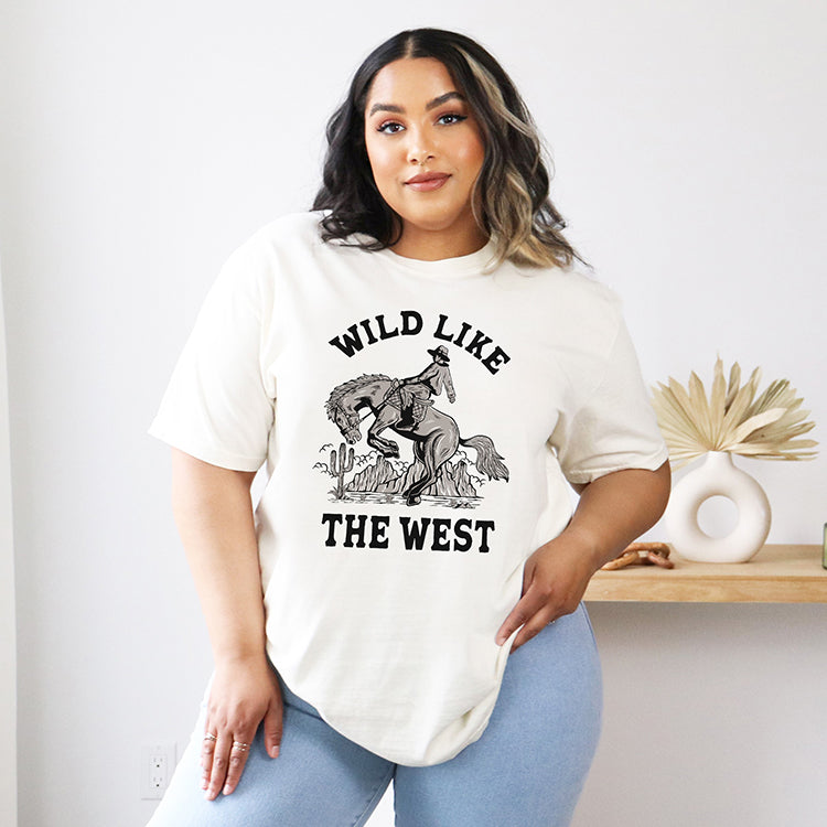 Wild Like The West Heavyweight Tee - Final Sale