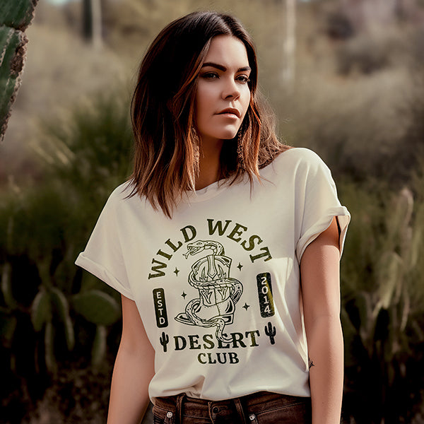 Wild West Desert Club Heavyweight Graphic Tee