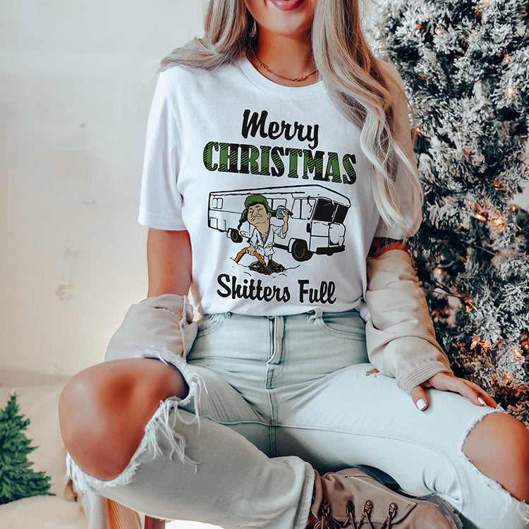 Merry Christmas Shitters Full Lightweight Tee