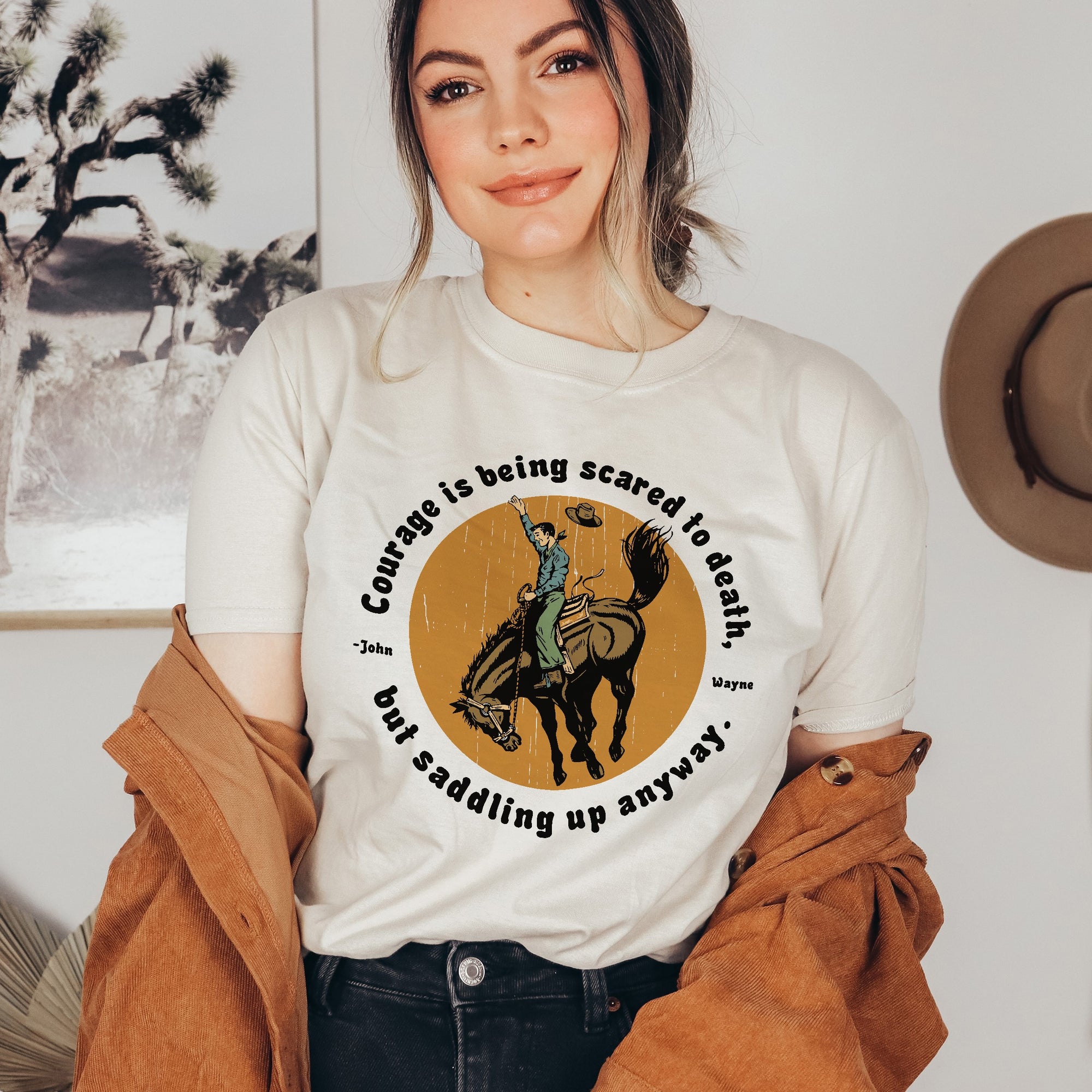 Courage Lightweight Cowboy Tee (Wholesale)