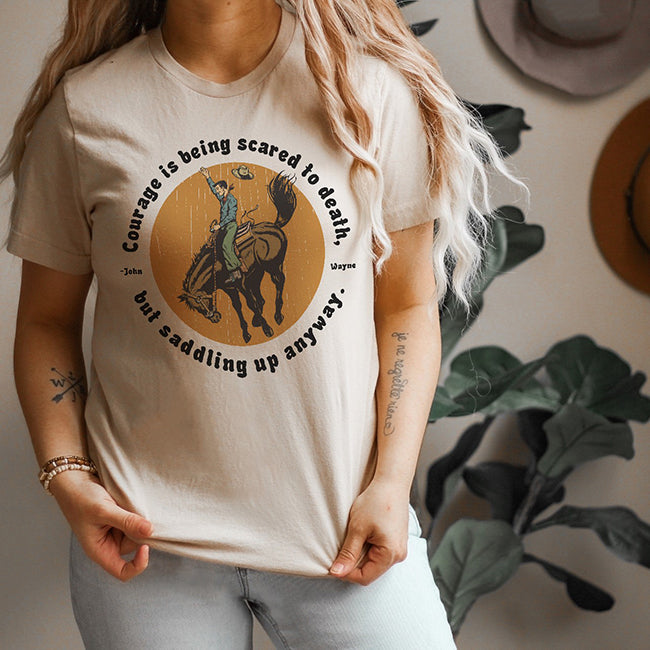 Courage Lightweight Cowboy Tee (Wholesale)