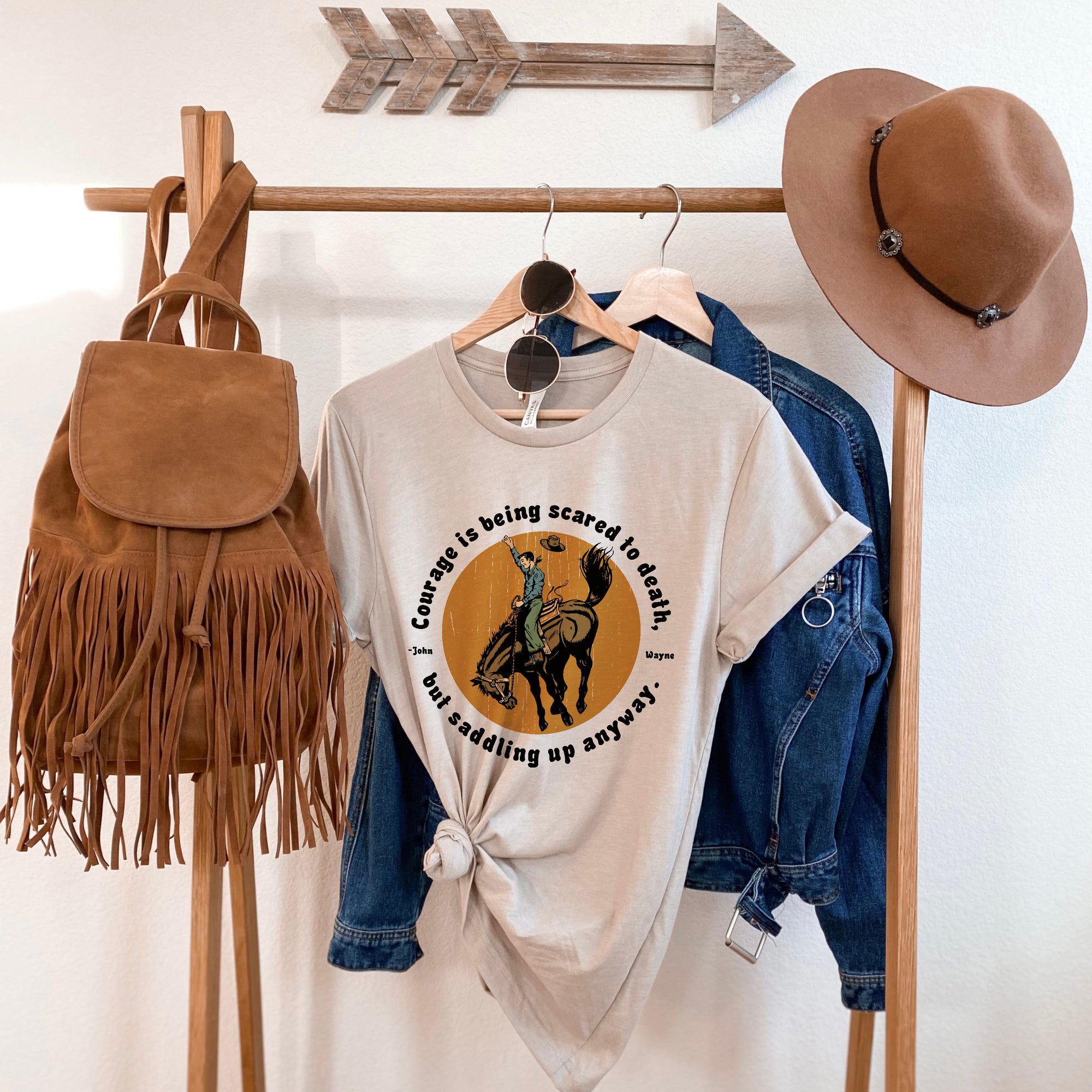 Courage Lightweight Cowboy Tee (Wholesale)