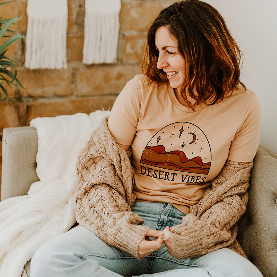 Desert Vibes Lightweight Tee (Wholesale)