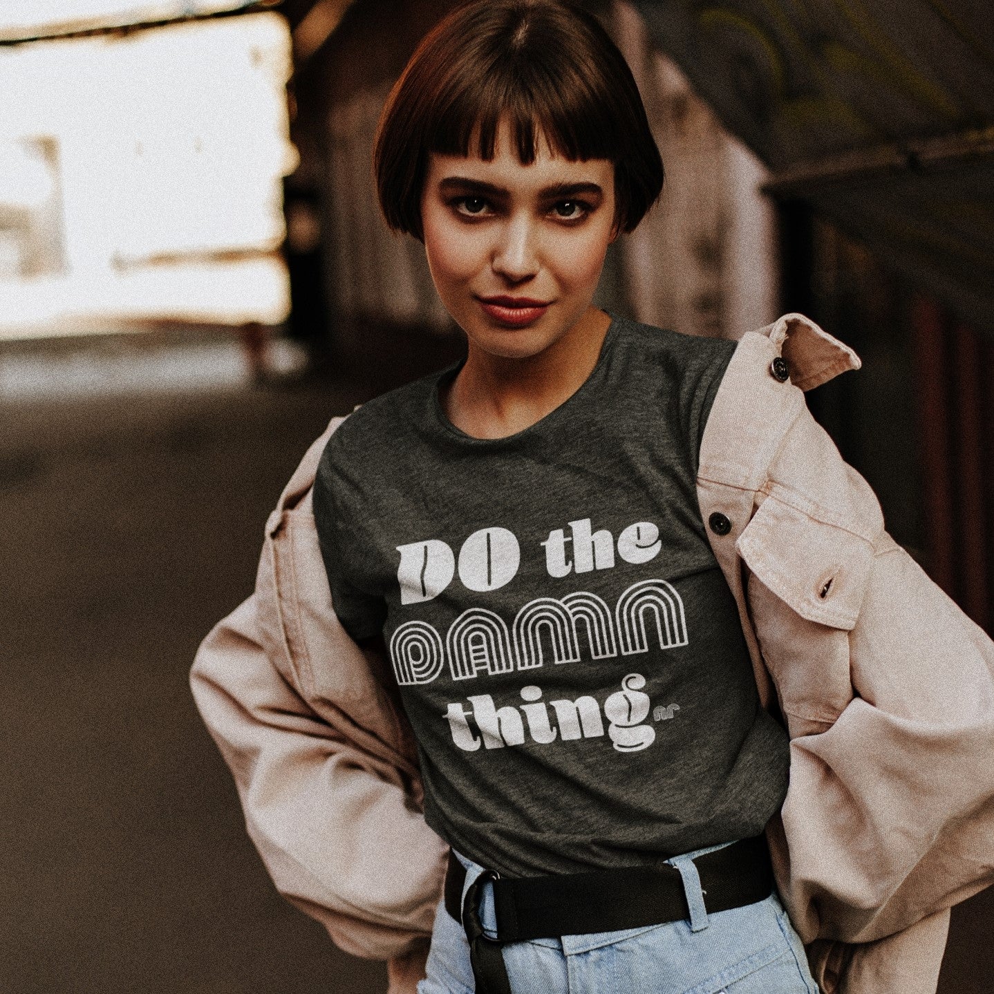 Do The Damn Thing Lightweight Tee