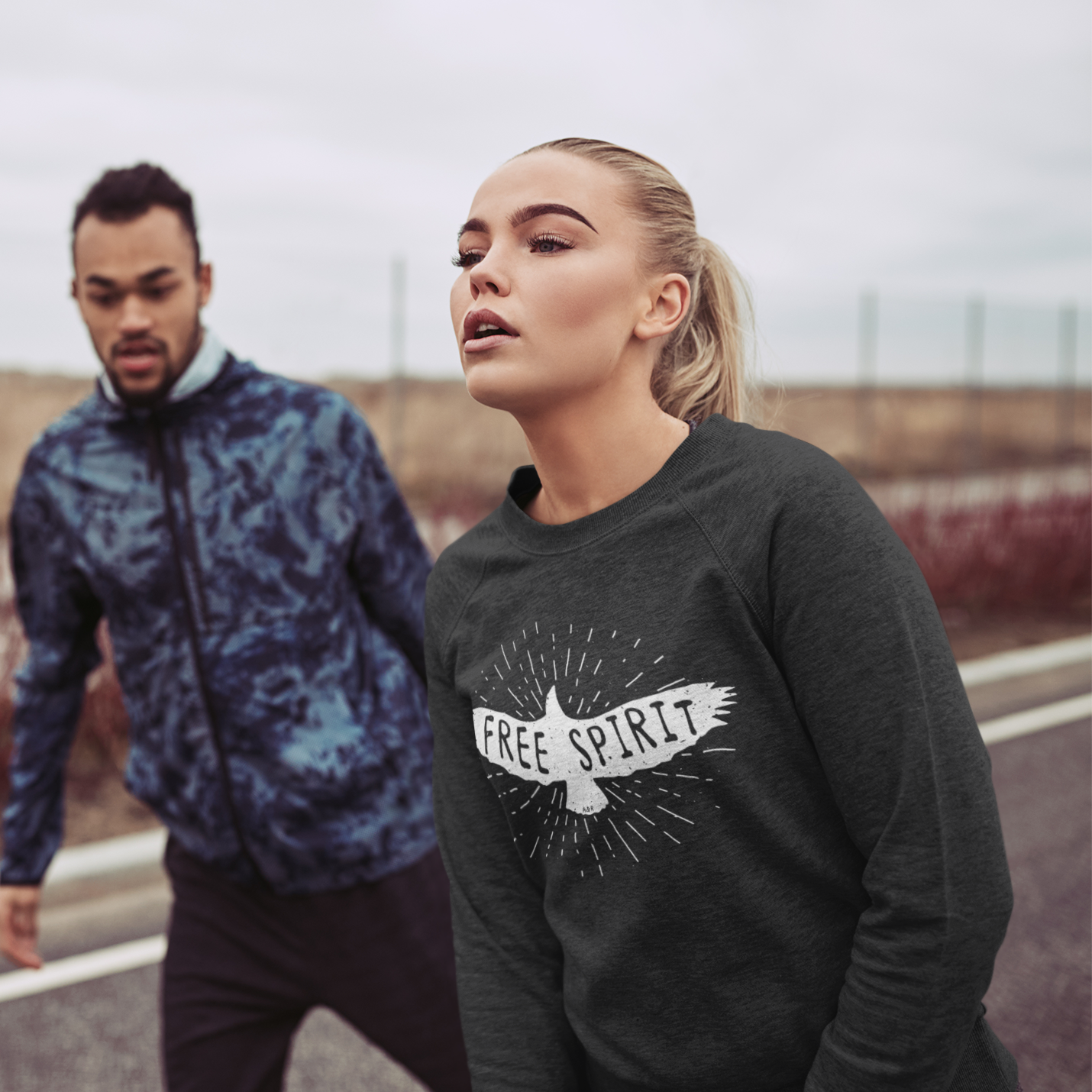 Free Spirit Raglan Sweatshirt (Wholesale)