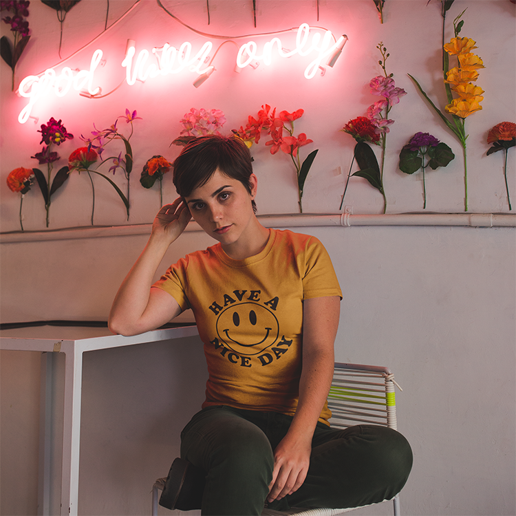 Have A Nice Day Lightweight Tee (Wholesale)