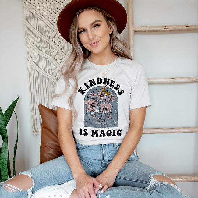 Kindness Is Magic Lightweight Tee (Wholesale)