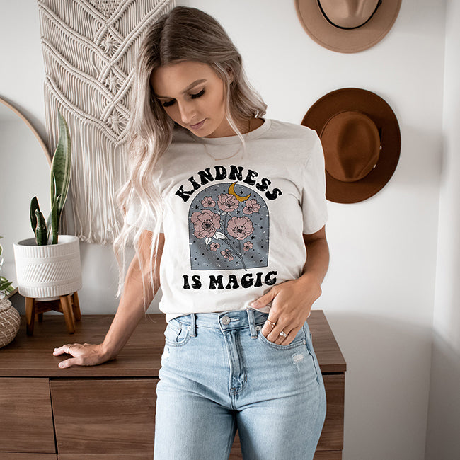 Kindness Is Magic Lightweight Tee (Wholesale)