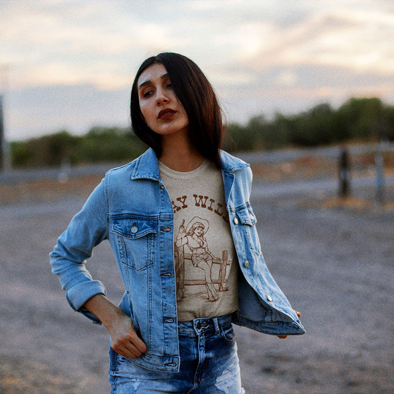 Stay Wild Lightweight Cowgirl Tee (Wholesale)