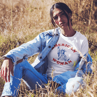 American Woman Lightweight Tee - Final Sale - Alley & Rae Apparel