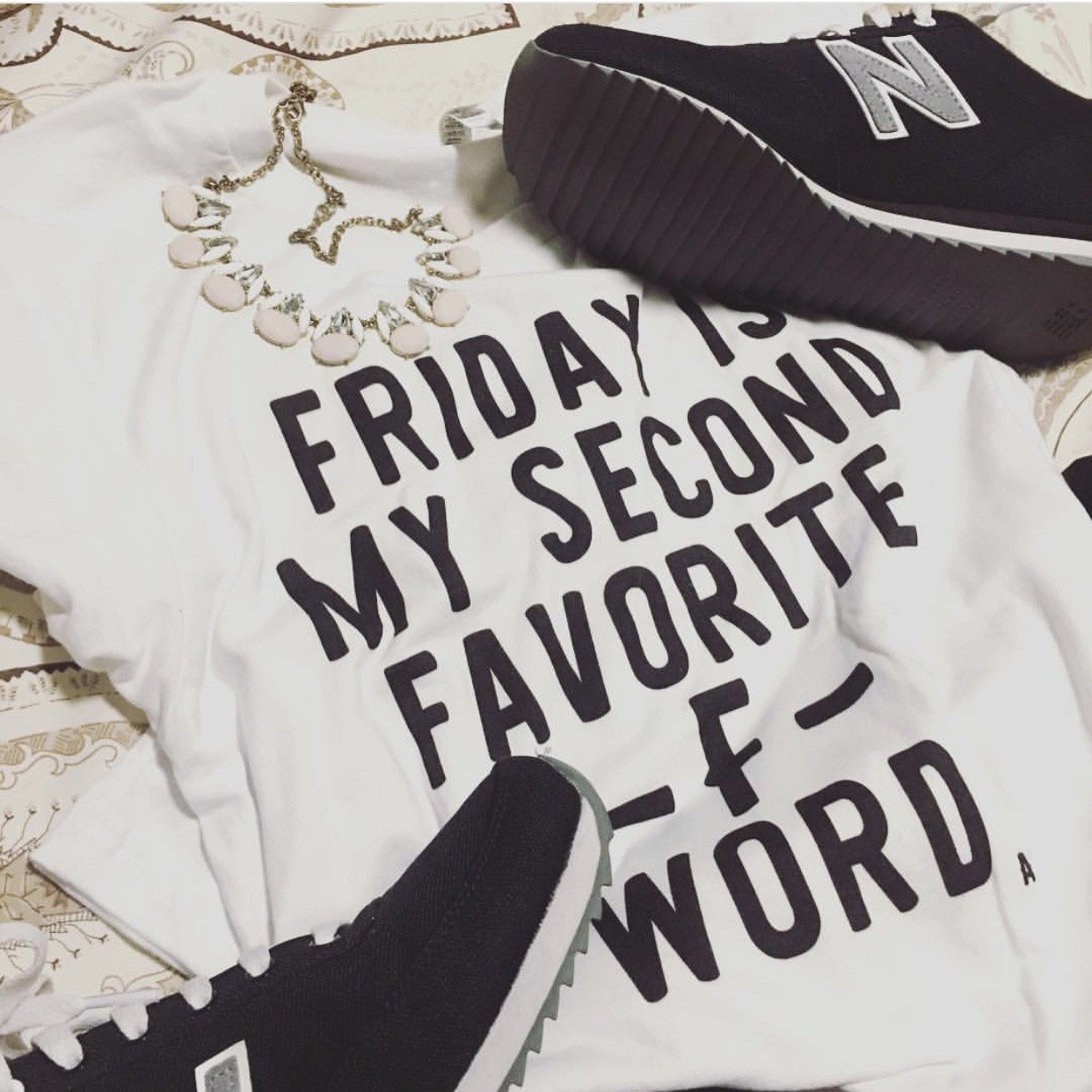 Friday Is My Second Favorite F Word Tee - Alley & Rae Apparel