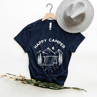 Happy Camper Lightweight Tee - Alley & Rae Apparel