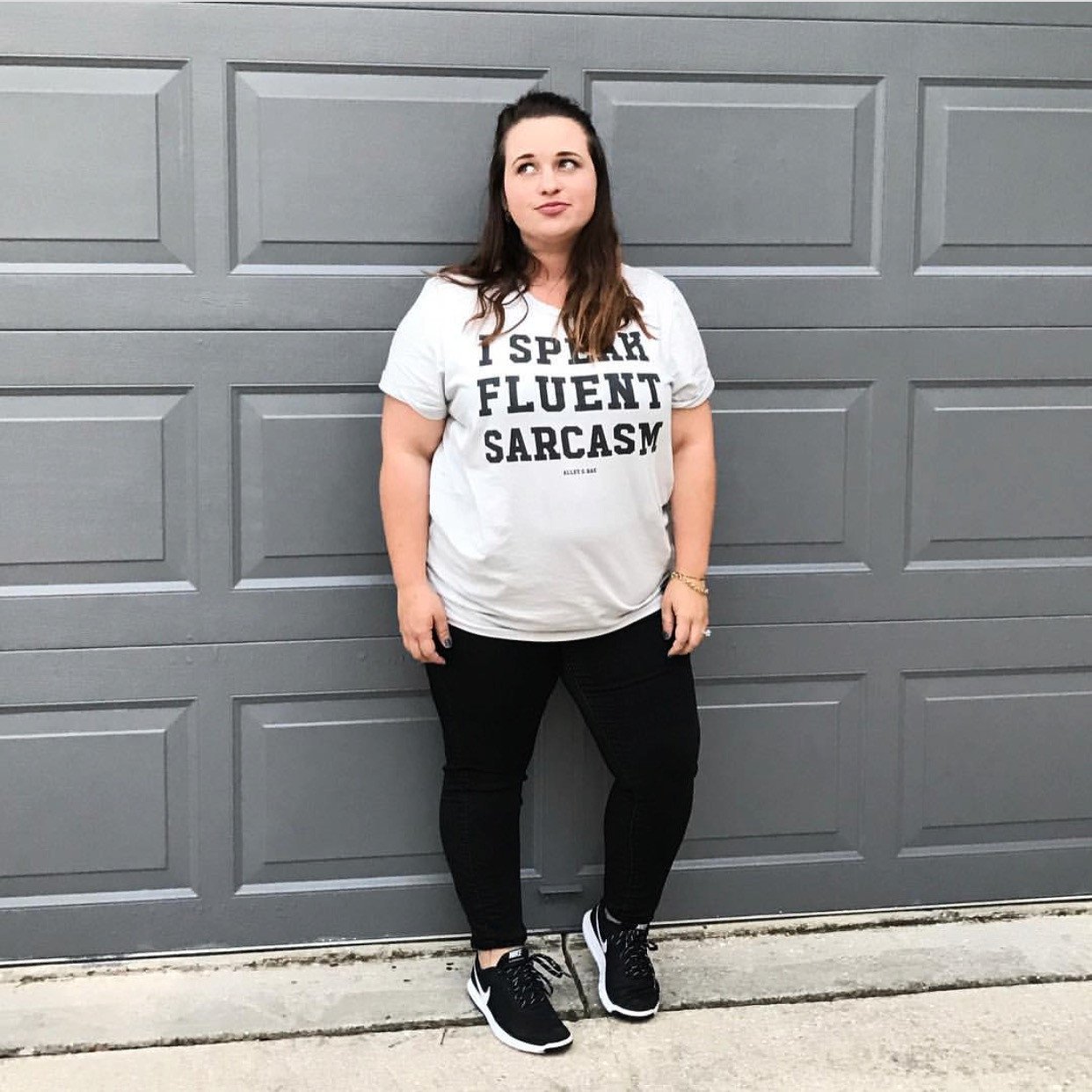 I Speak Fluent Sarcasm Tee - Alley & Rae Apparel