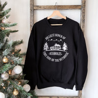 Jolliest Bunch Of Assholes This Side Of The Nuthouse Crewneck Sweatshirt - Alley & Rae Apparel