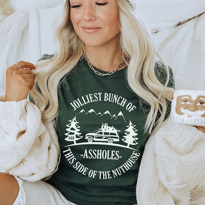 Jolliest Bunch Of Assholes This Side Of The Nuthouse Lightweight Tee - Alley & Rae Apparel