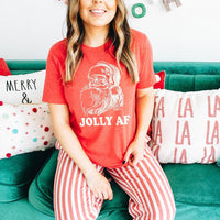 Jolly AF Lightweight Tee - Alley & Rae Apparel