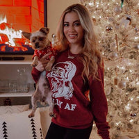 Jolly AF Sweatshirt - Alley & Rae Apparel