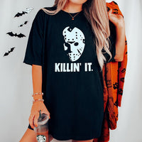 Killin' It Lightweight Halloween Tee - Alley & Rae Apparel