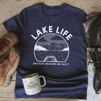 Lake Life Lightweight Tee - Alley & Rae Apparel