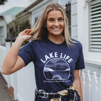 Lake Life Lightweight Tee - Alley & Rae Apparel