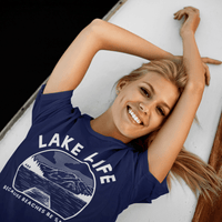 Lake Life Lightweight Tee - Alley & Rae Apparel